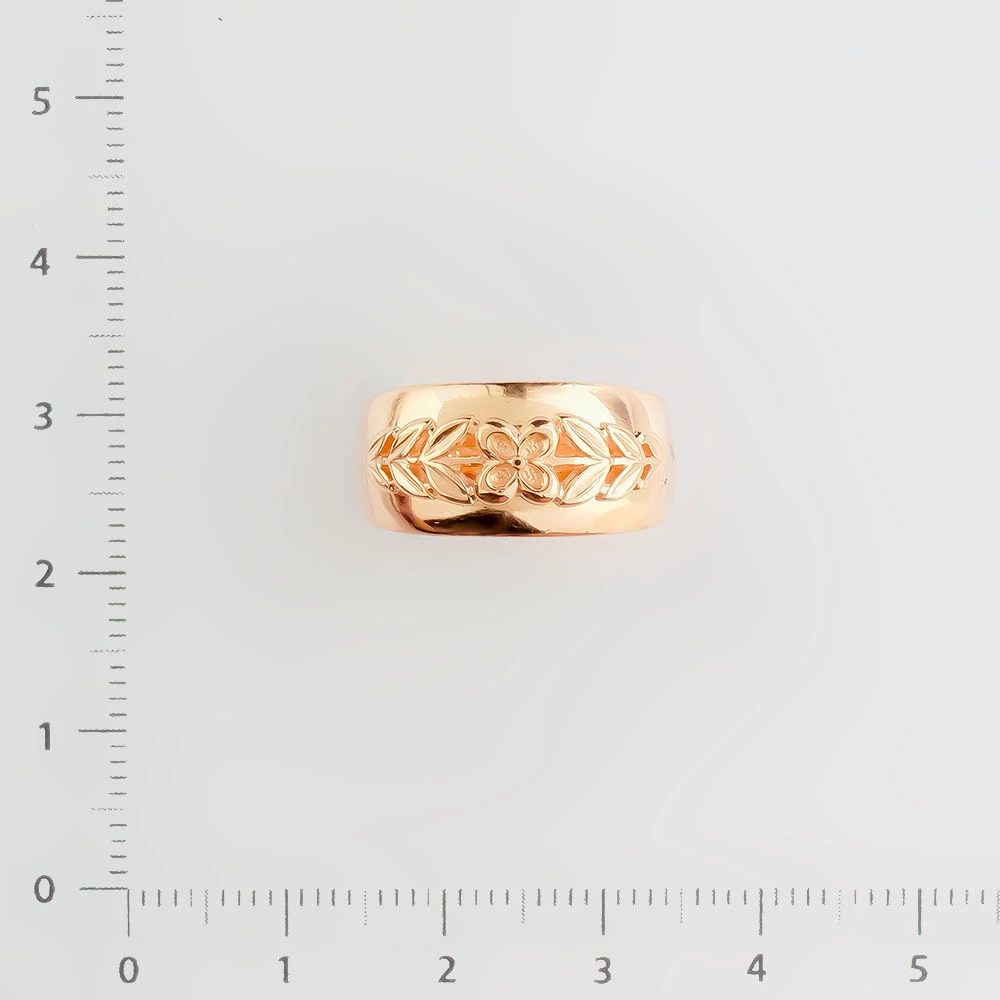 Кольцо из красного золота 585 пробы