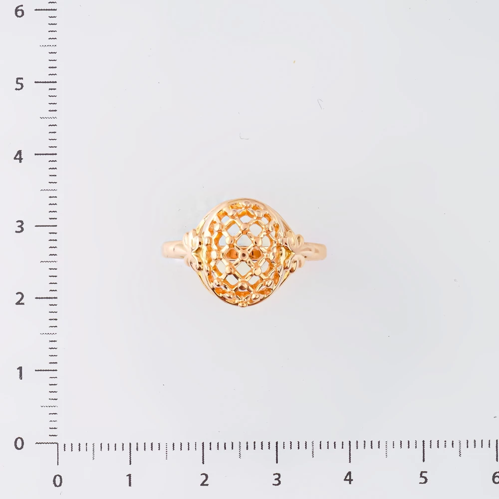 Кольцо из красного золота 583 пробы