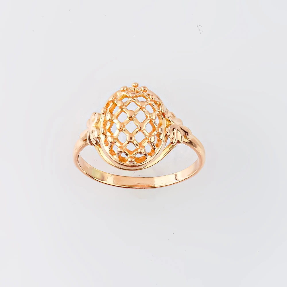 Кольцо из красного золота 583 пробы