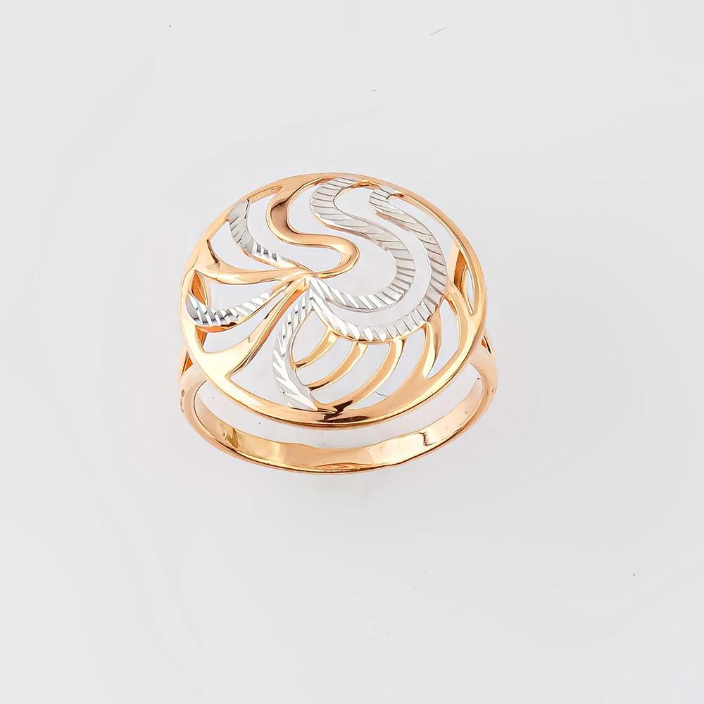 Кольцо из красного золота 585 пробы