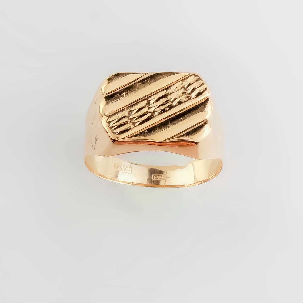 Кольцо из красного золота 585 пробы