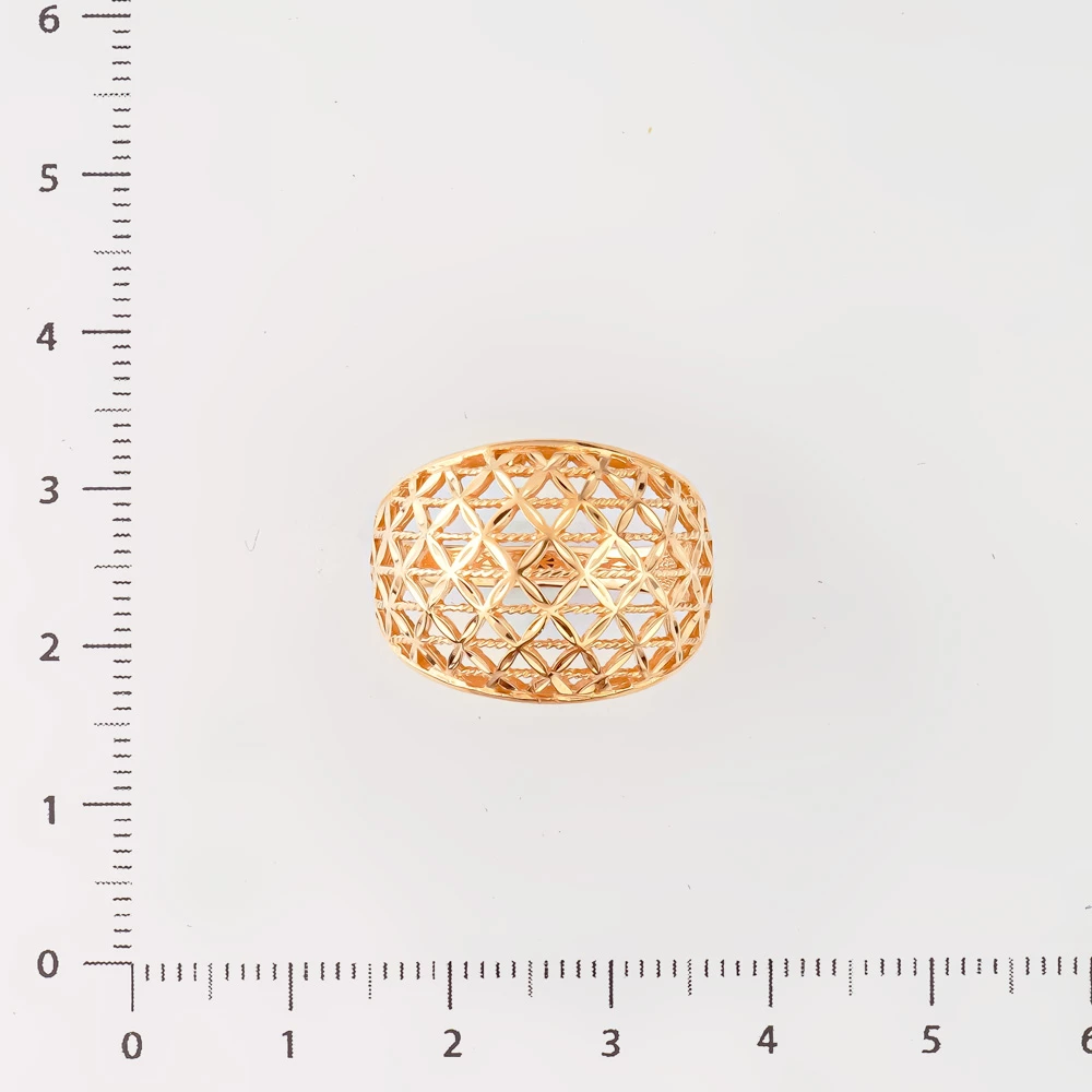 Кольцо из красного золота 585 пробы