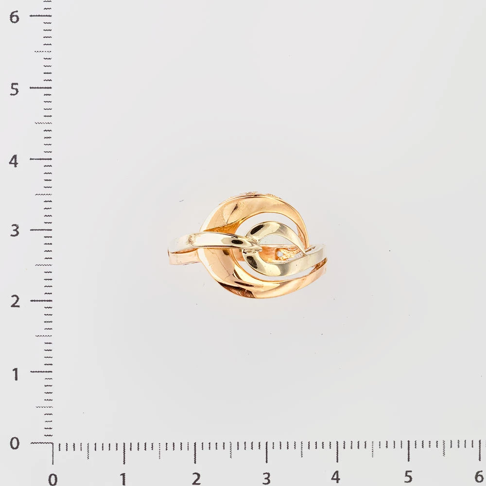 Кольцо из красного золота 585 пробы