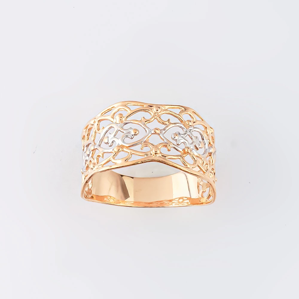 Кольцо из красного золота 585 пробы