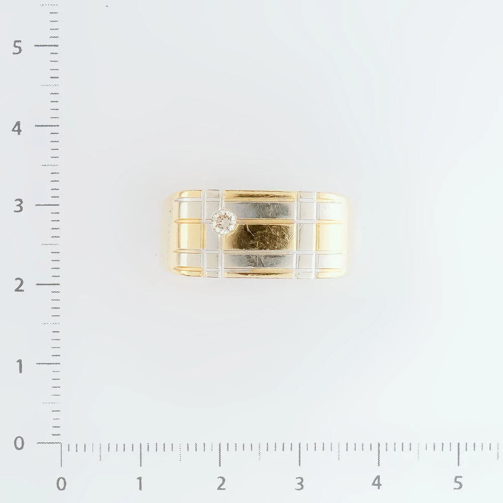 Кольцо с бриллиантом из желтого золота 585 пробы Кольцо с бриллиантом из желтого золота 585 пробы