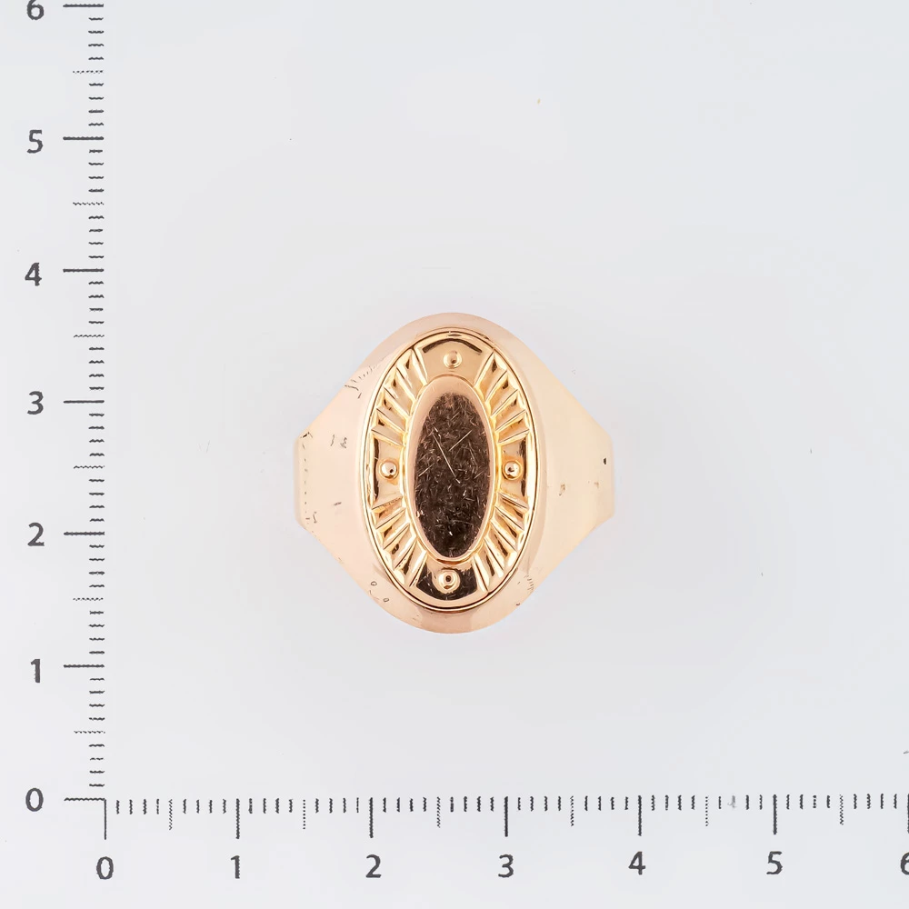 Кольцо из красного золота 583 пробы