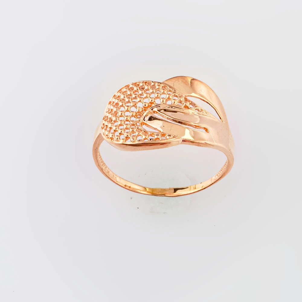 Кольцо из красного золота 585 пробы