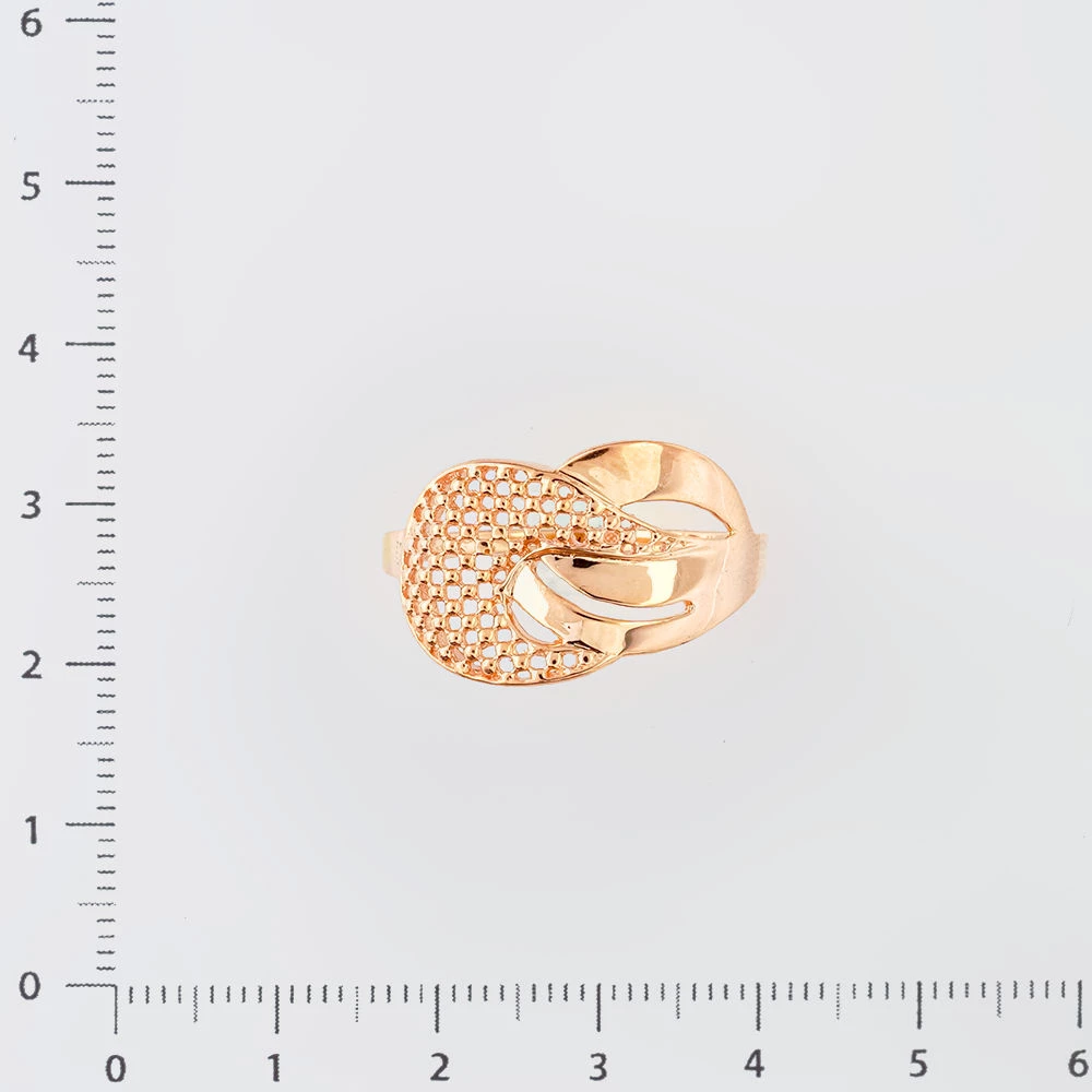 Кольцо из красного золота 585 пробы