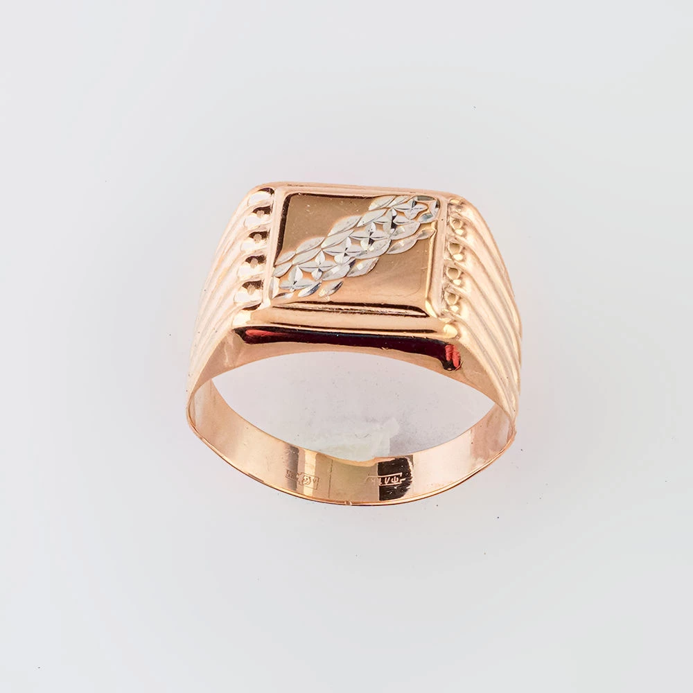 Кольцо из красного золота 585 пробы