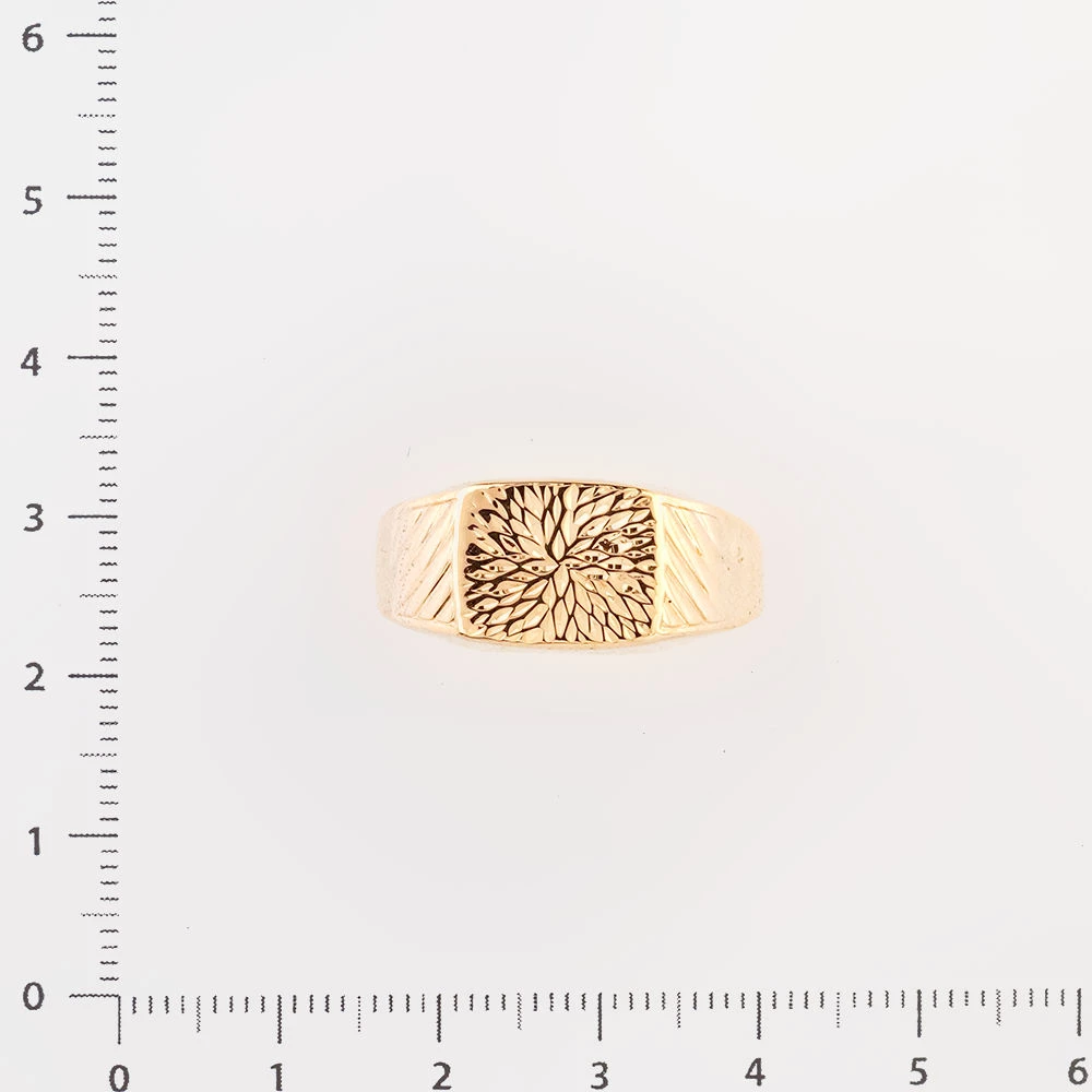 Кольцо из красного золота 375 пробы