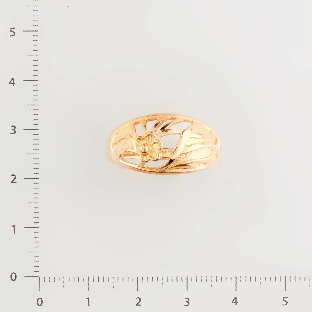 Кольцо из красного золота 585 пробы