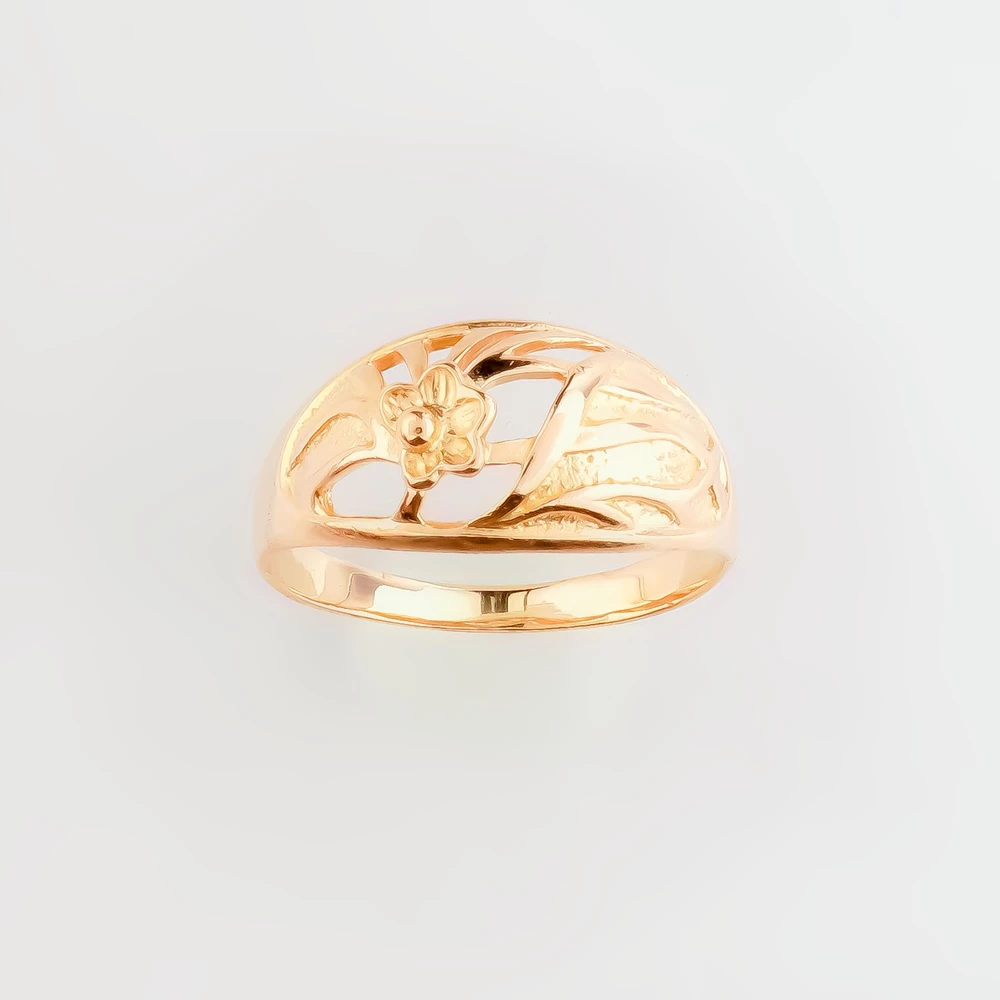 Кольцо из красного золота 585 пробы