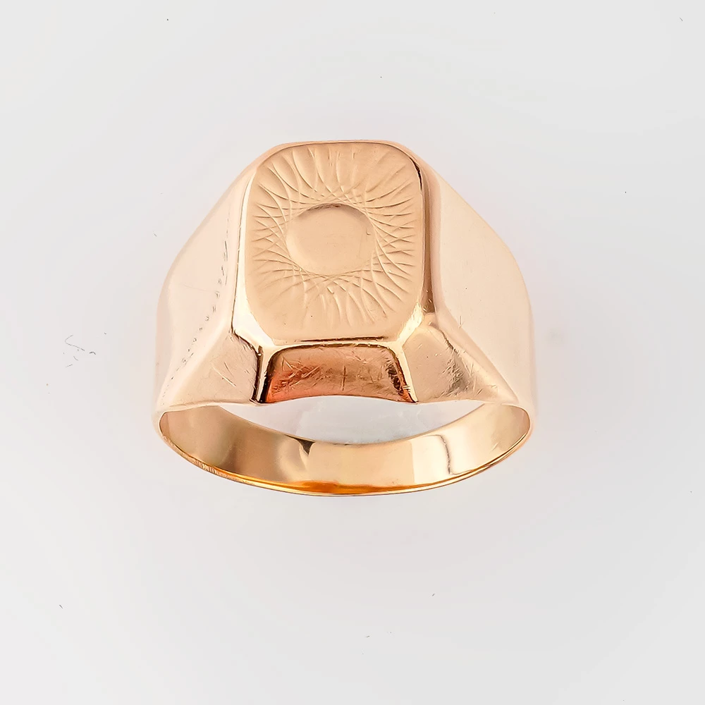 Кольцо из красного золота 583 пробы