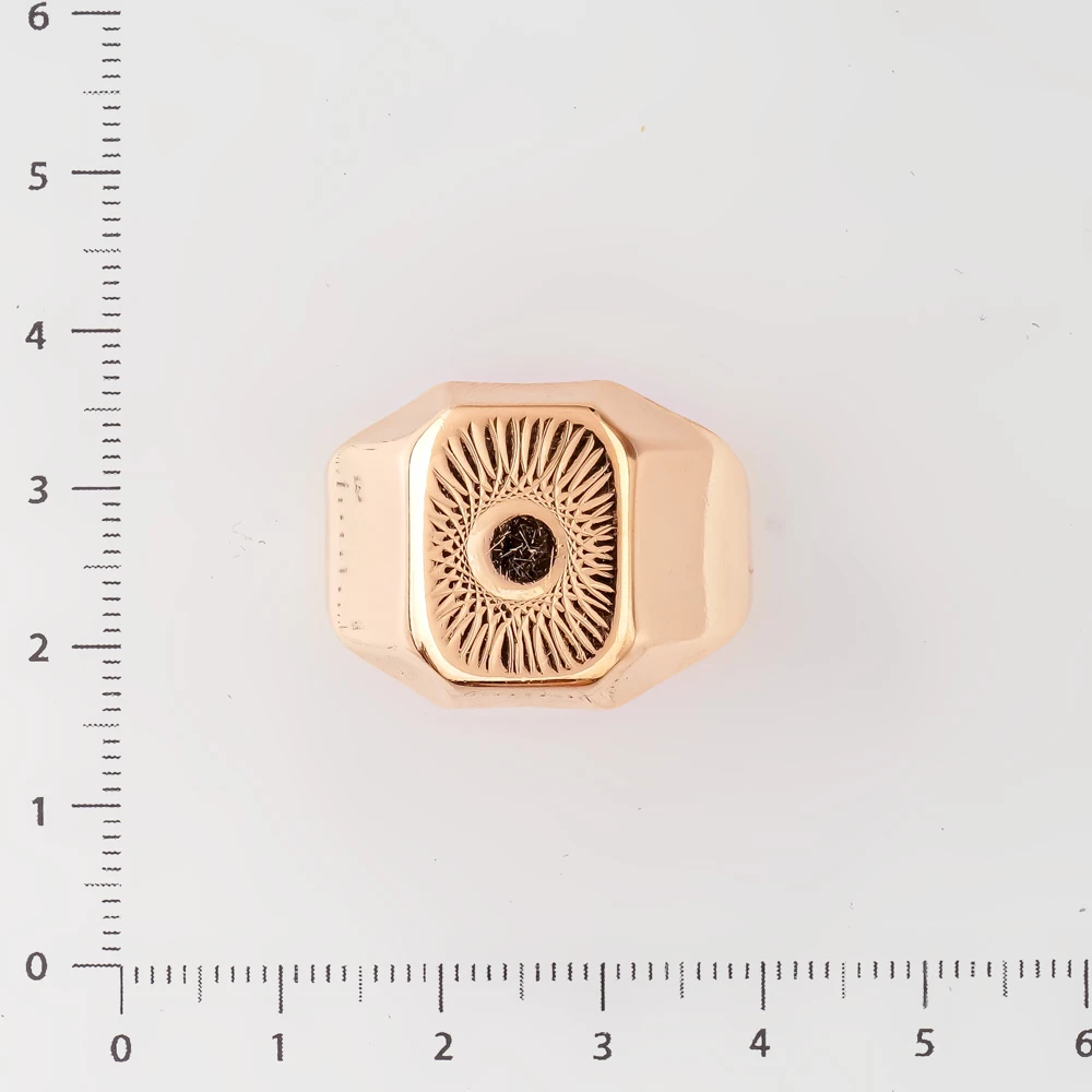 Кольцо из красного золота 583 пробы