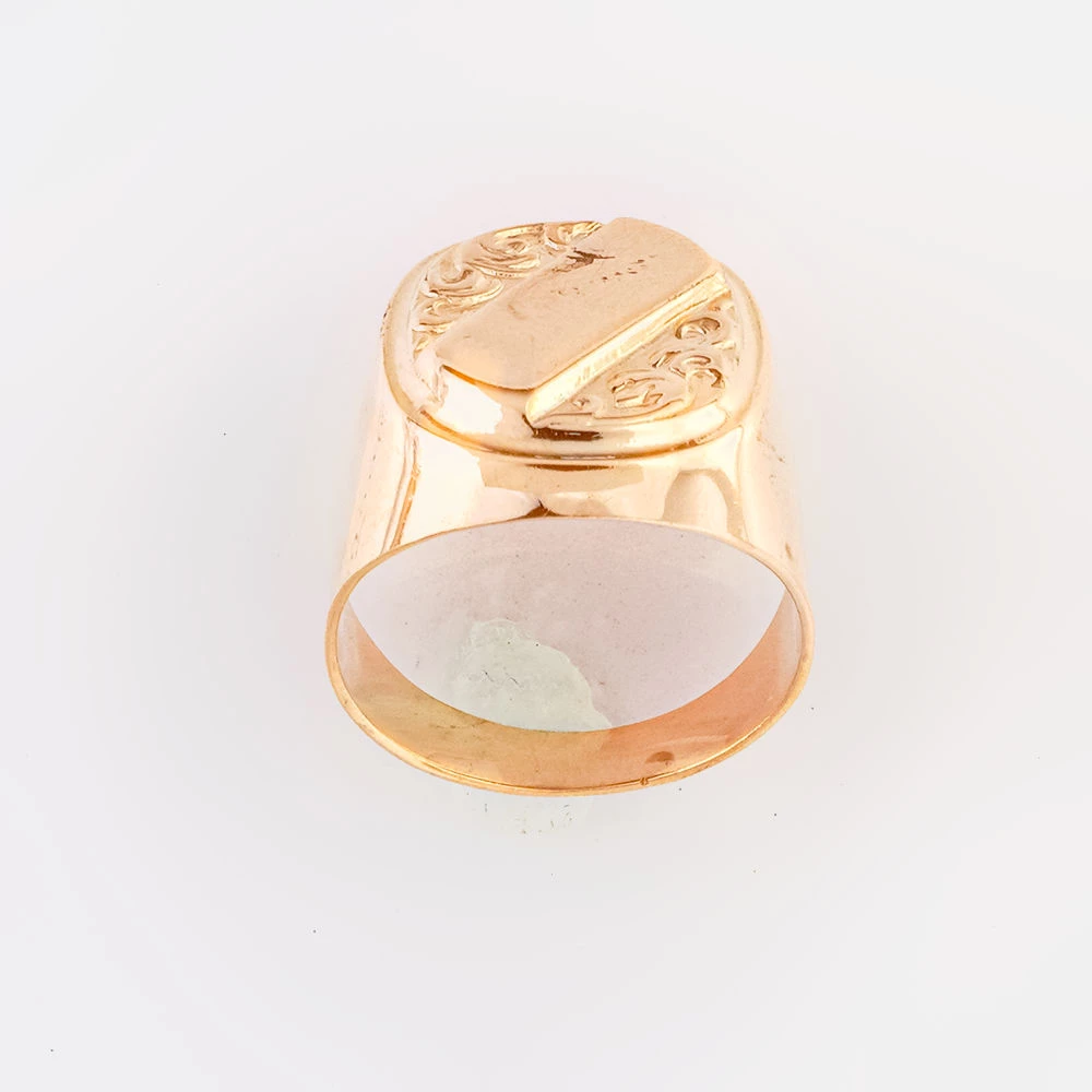 Кольцо из красного золота 583 пробы