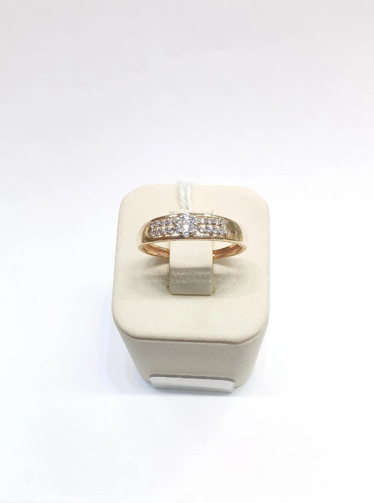 Кольцо из красного золота 585 пробы