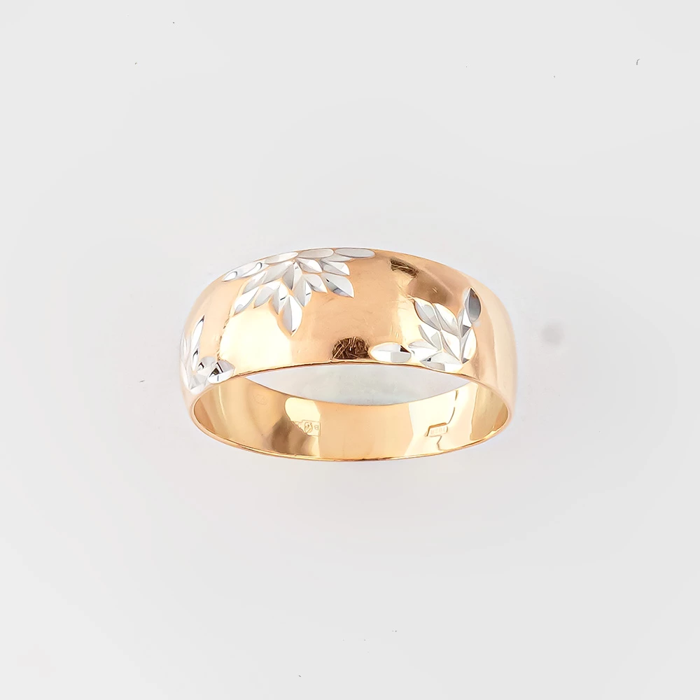 Кольцо из красного золота 585 пробы