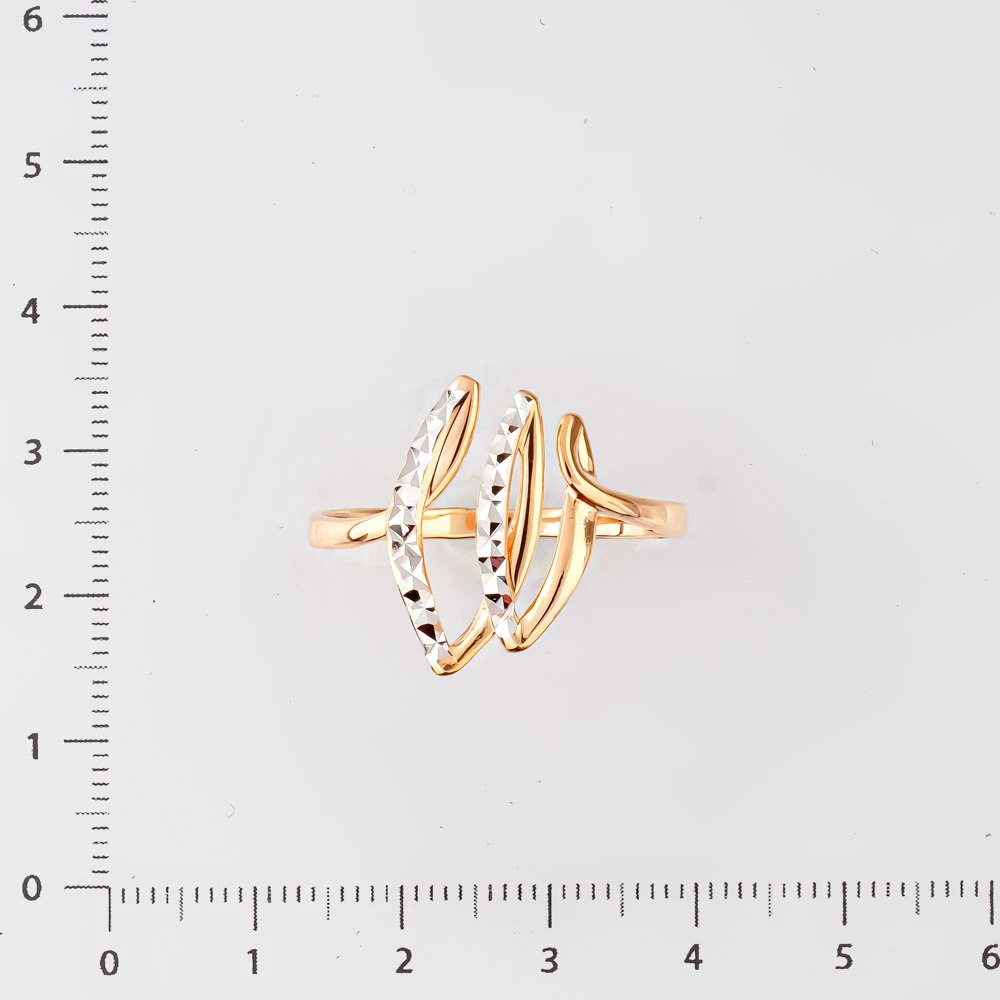 Кольцо из красного золота 585 пробы