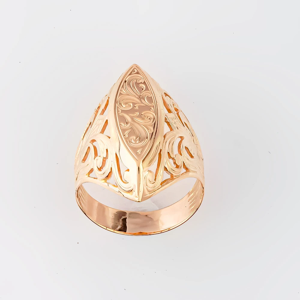 Кольцо из красного золота 583 пробы