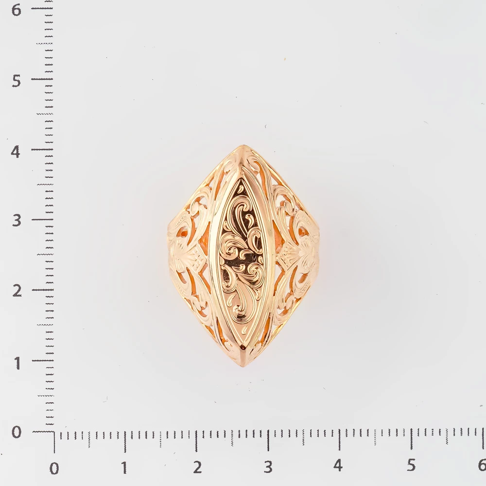 Кольцо из красного золота 583 пробы