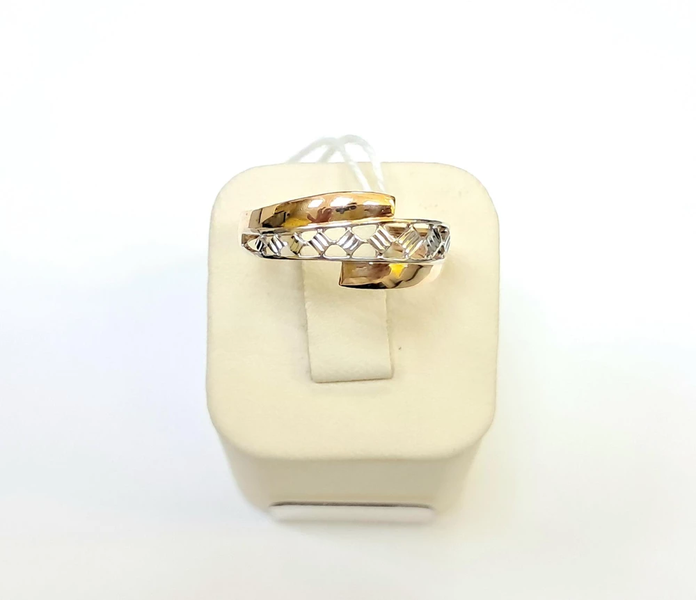 Кольцо из красного золота 375 пробы