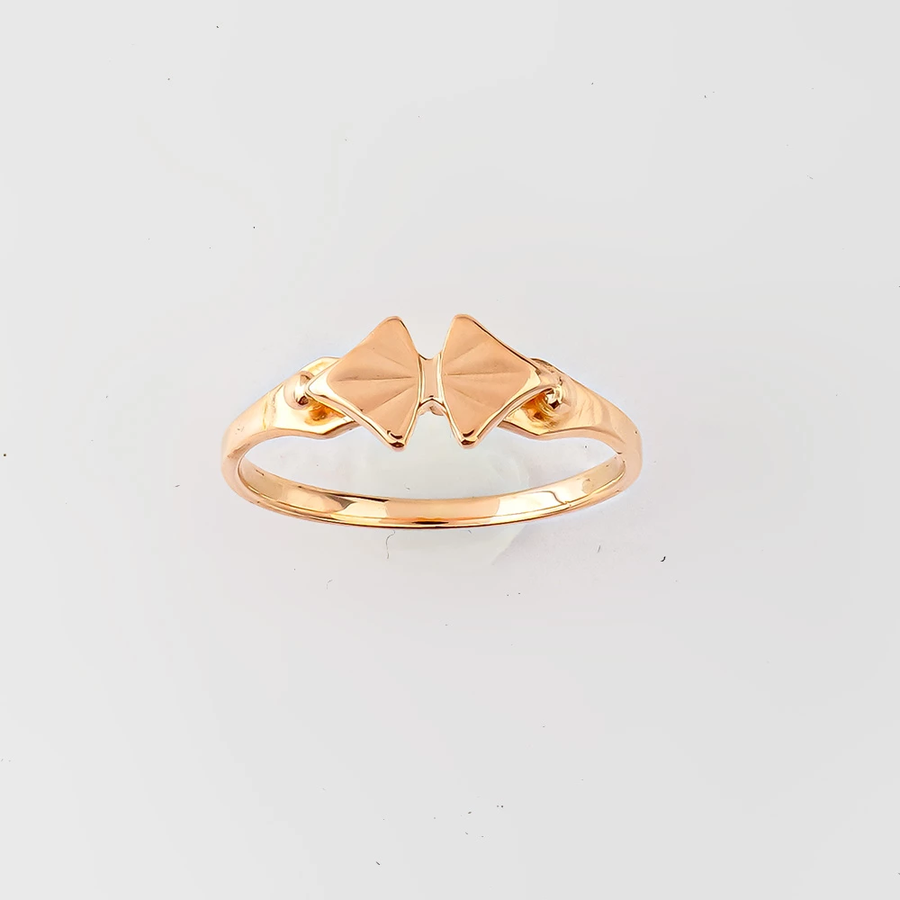 Кольцо из красного золота 585 пробы