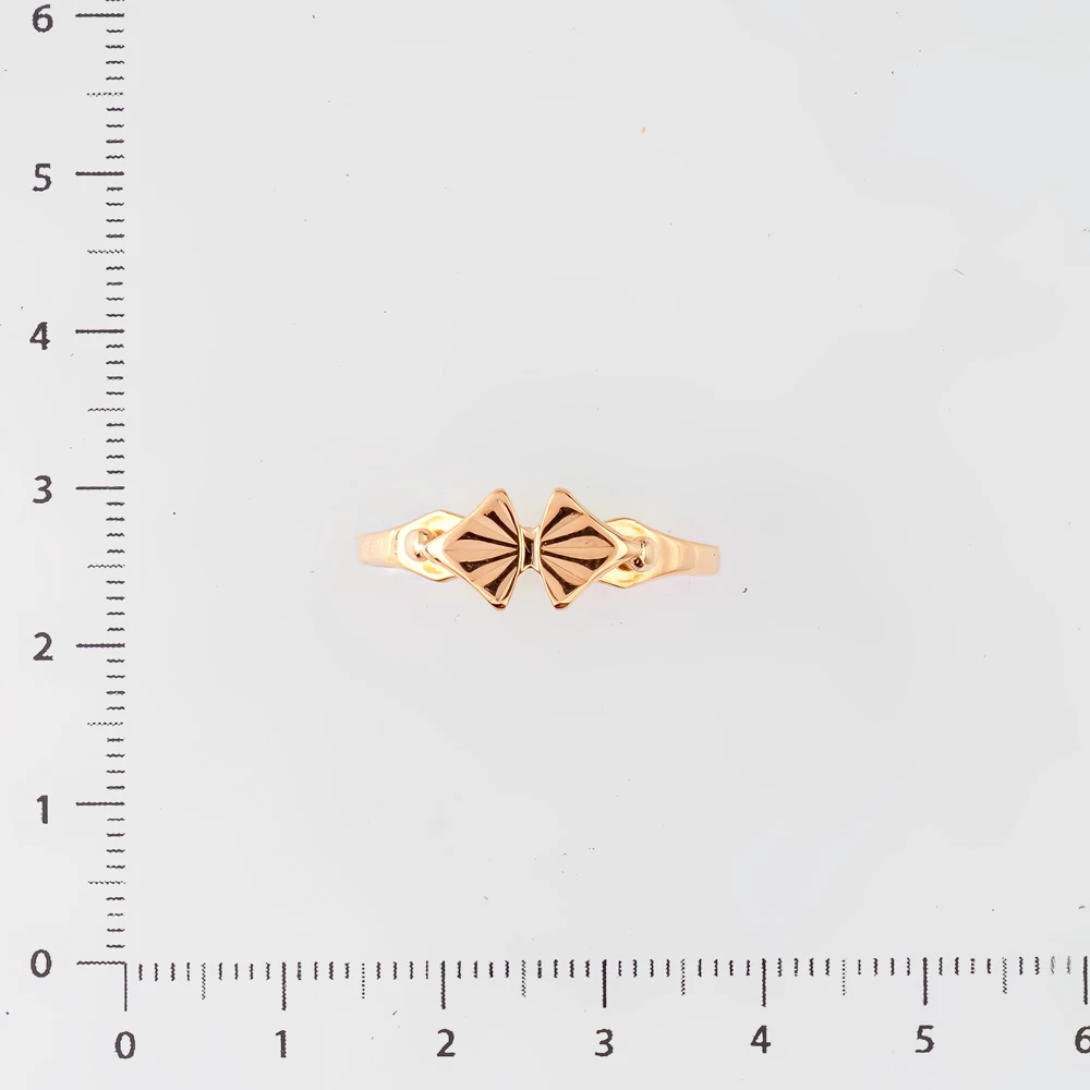 Кольцо из красного золота 585 пробы