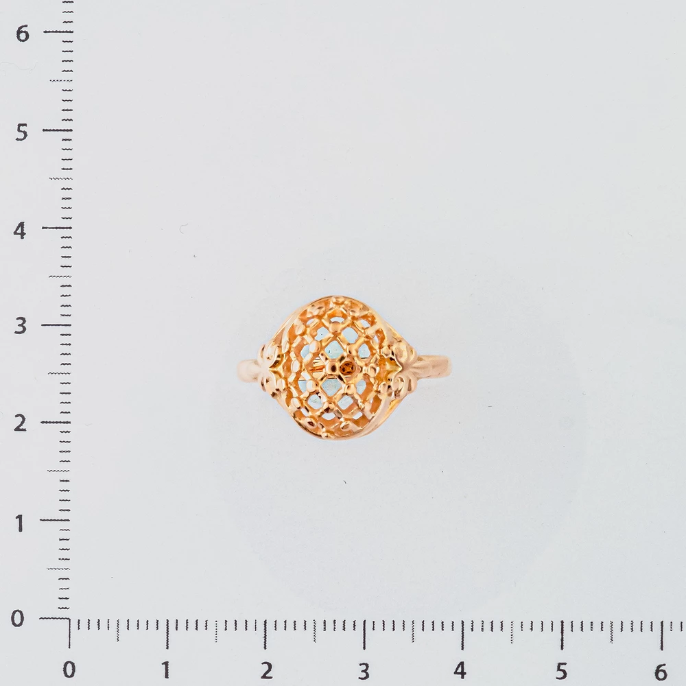 Кольцо из красного золота 583 пробы