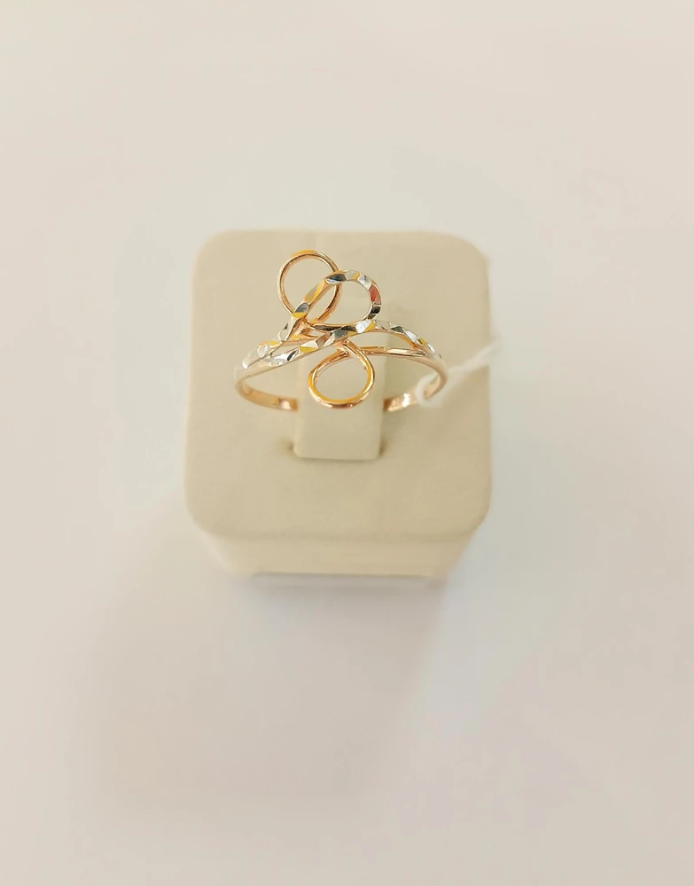 Кольцо из красного золота 585 пробы