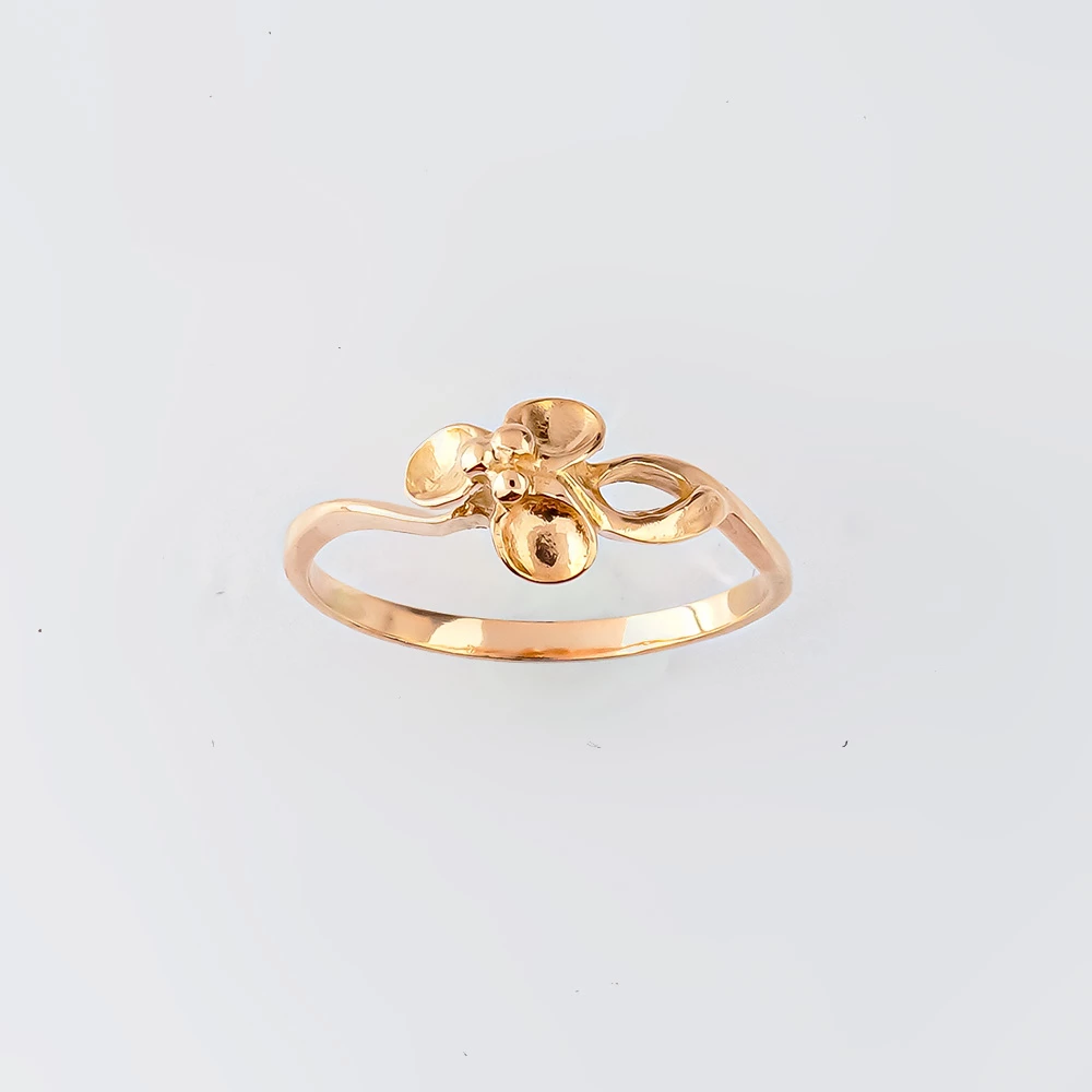 Кольцо из красного золота 583 пробы