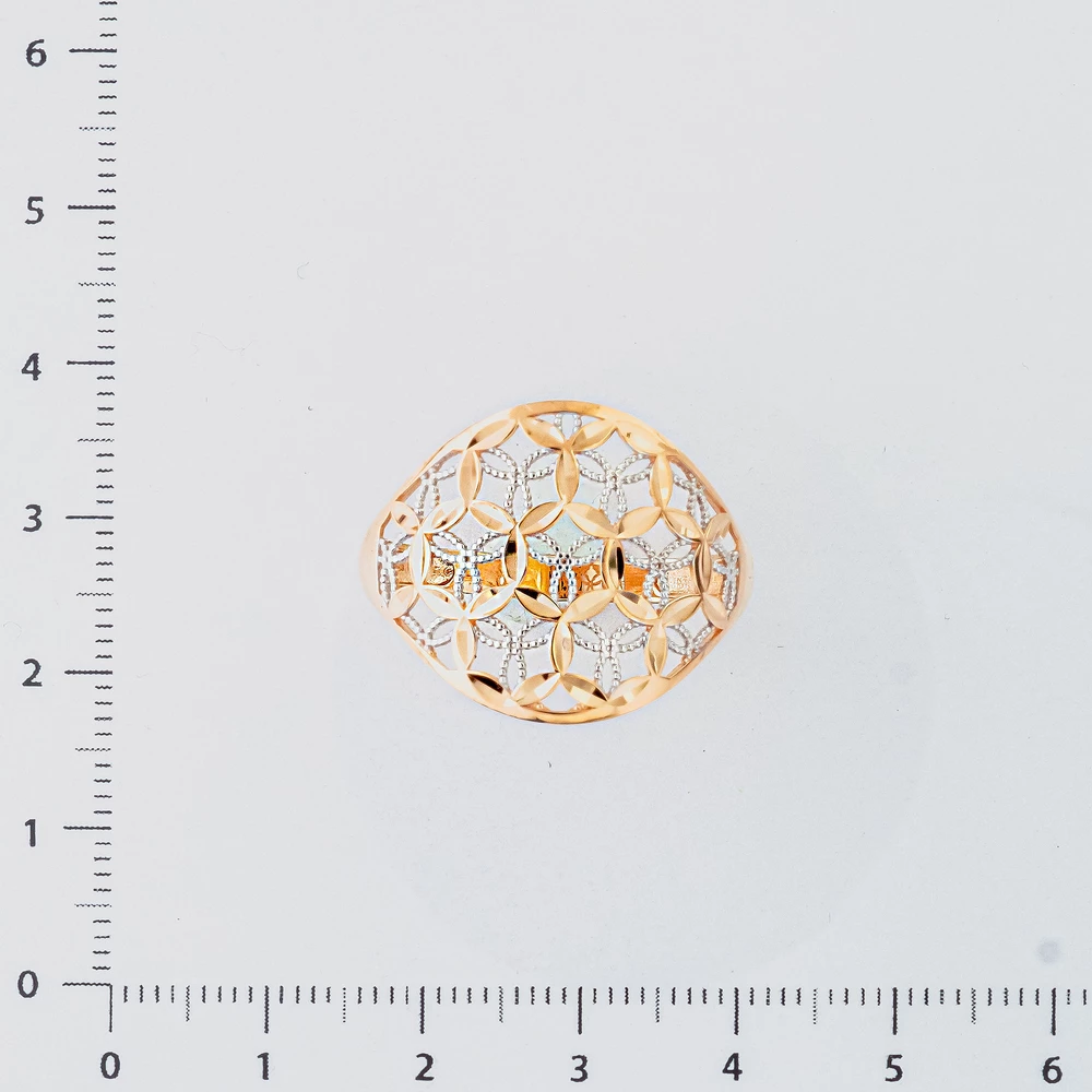 Кольцо из красного золота 585 пробы