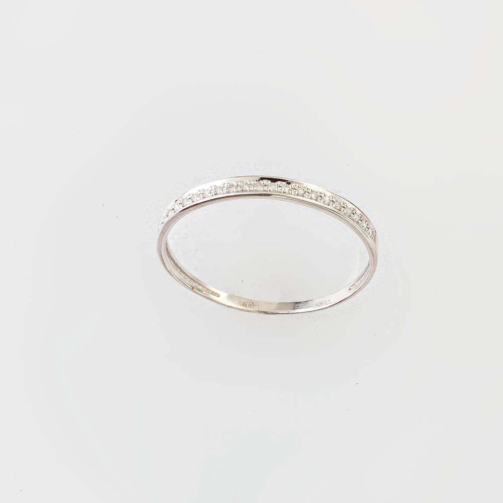 Кольцо с бриллиантом из белого золота 585 пробы Кольцо с бриллиантом из белого золота 585 пробы