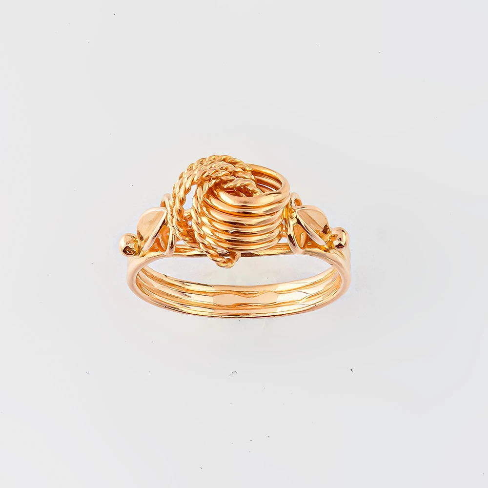 Кольцо из красного золота 583 пробы