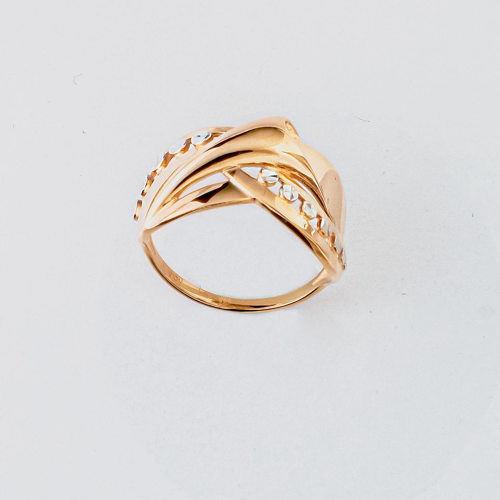 Кольцо из красного золота 585 пробы