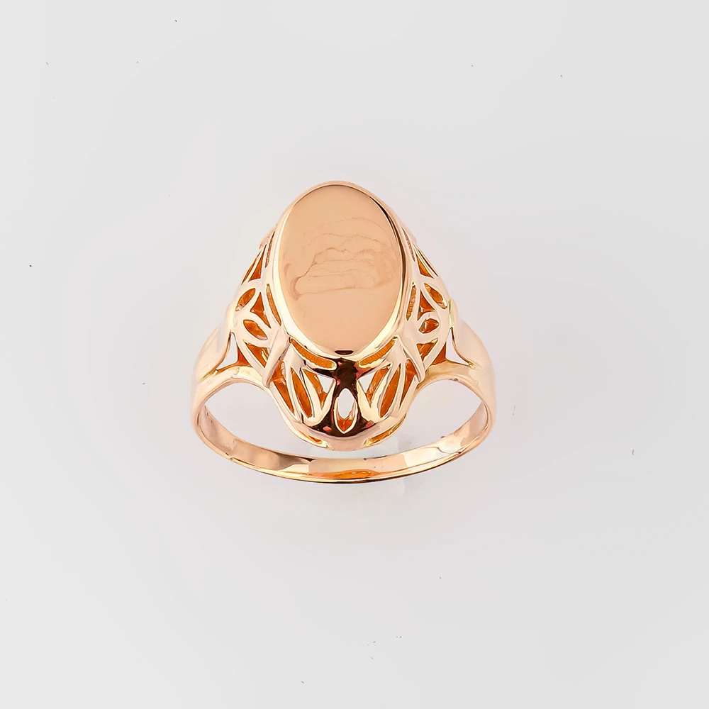 Кольцо из красного золота 583 пробы