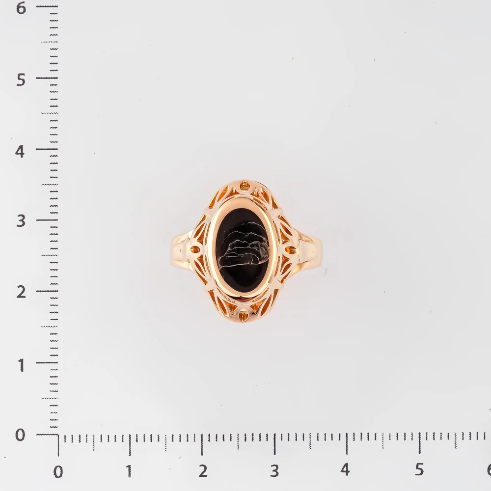 Кольцо из красного золота 583 пробы