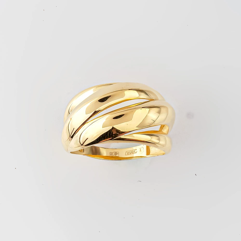 Кольцо из желтого золота 585 пробы