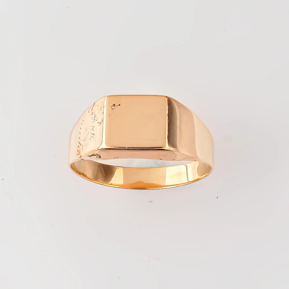 Кольцо из красного золота 375 пробы