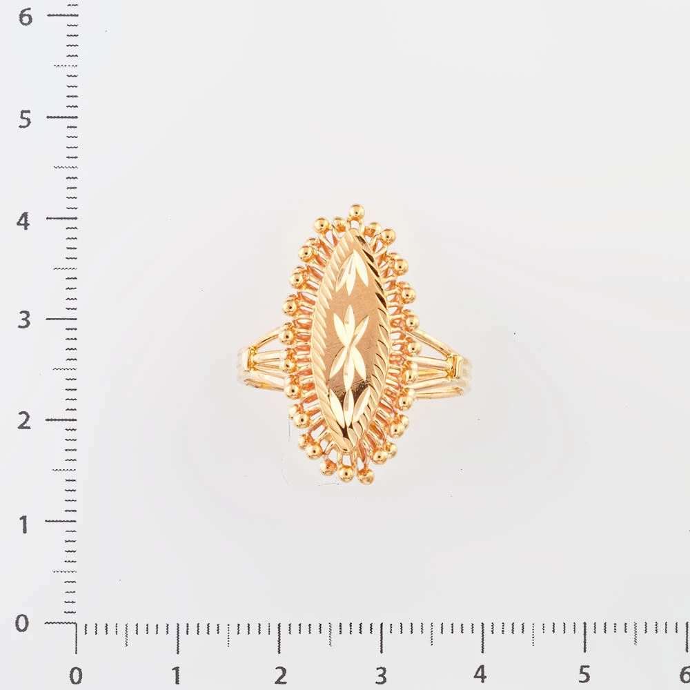 Кольцо из красного золота 585 пробы