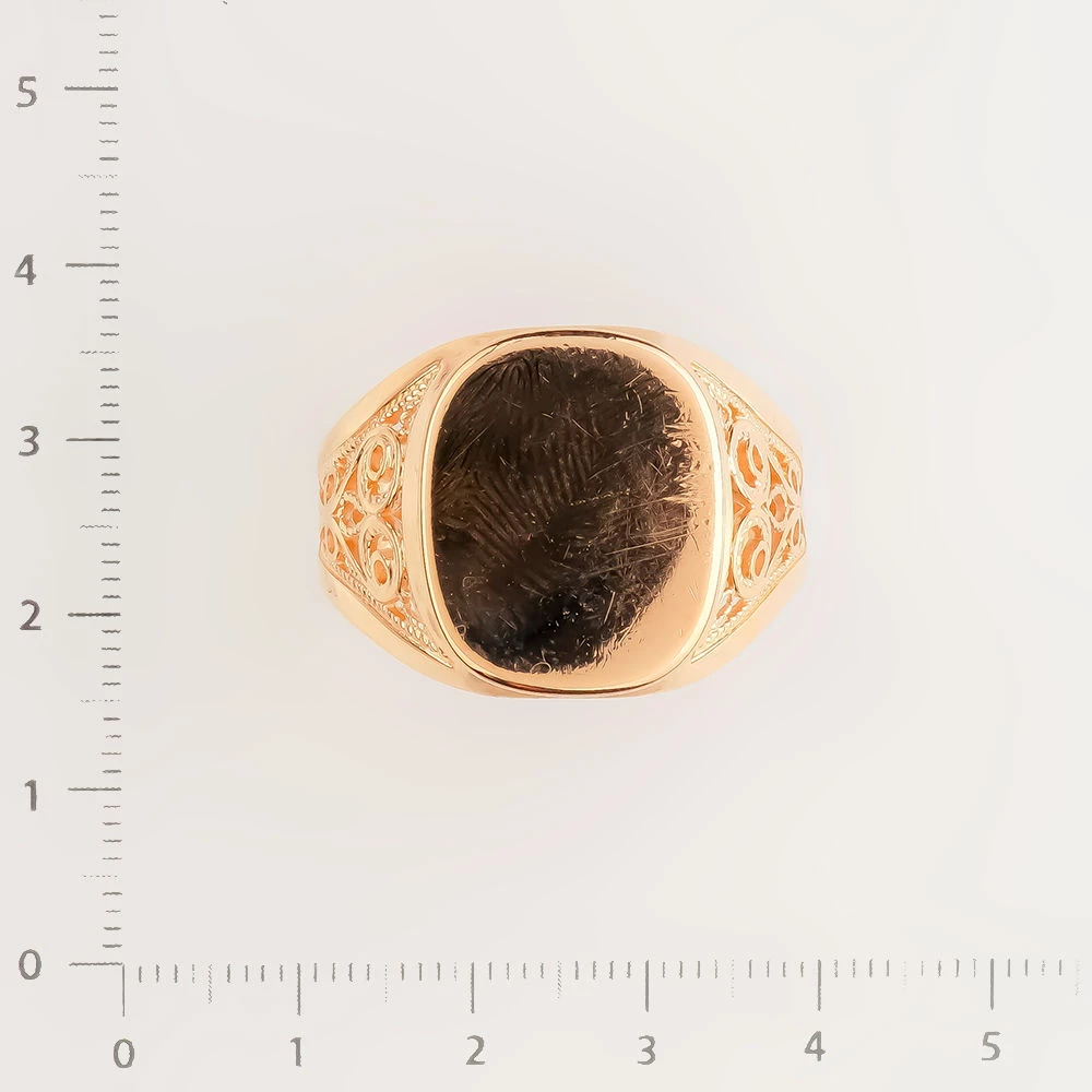 Кольцо из красного золота 585 пробы