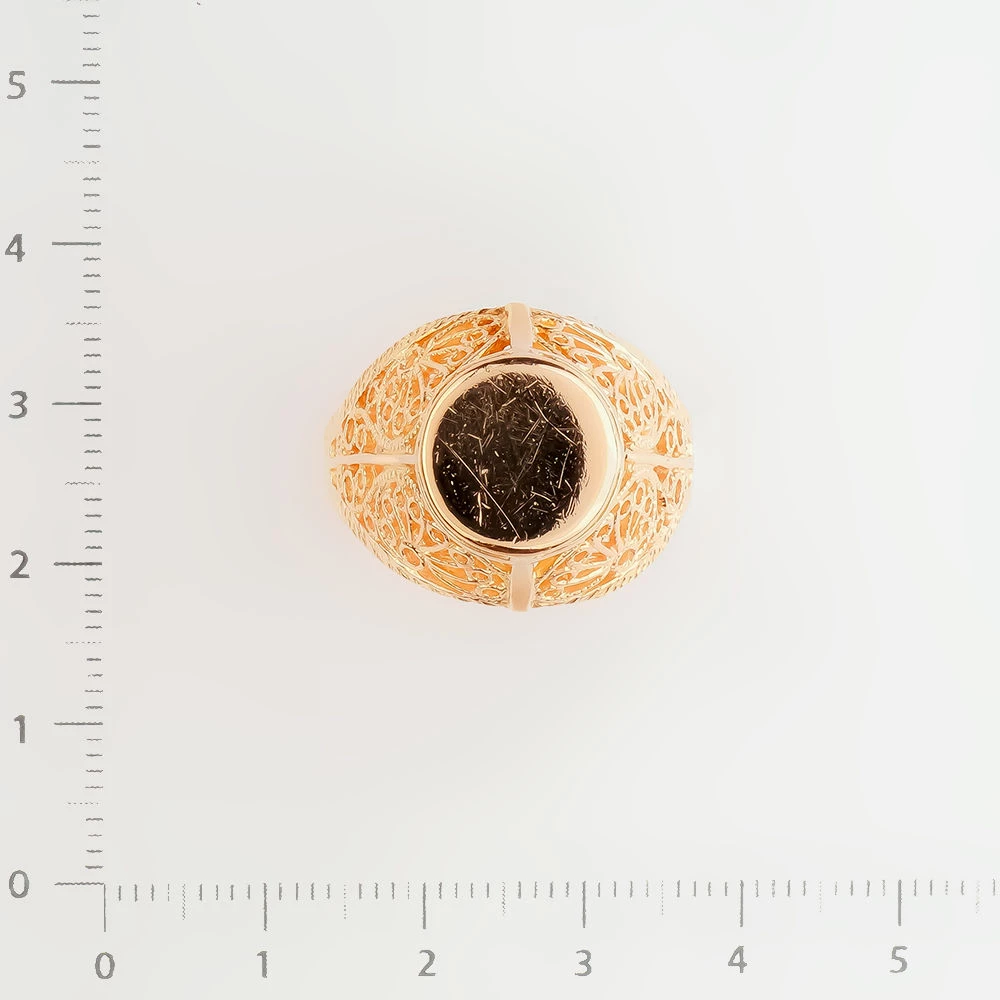 Кольцо из красного золота 583 пробы