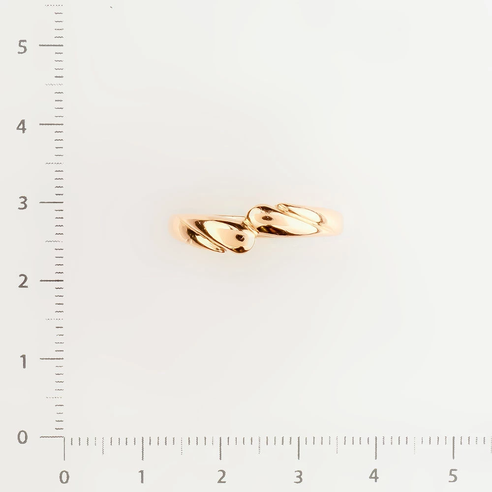 Кольцо из красного золота 585 пробы