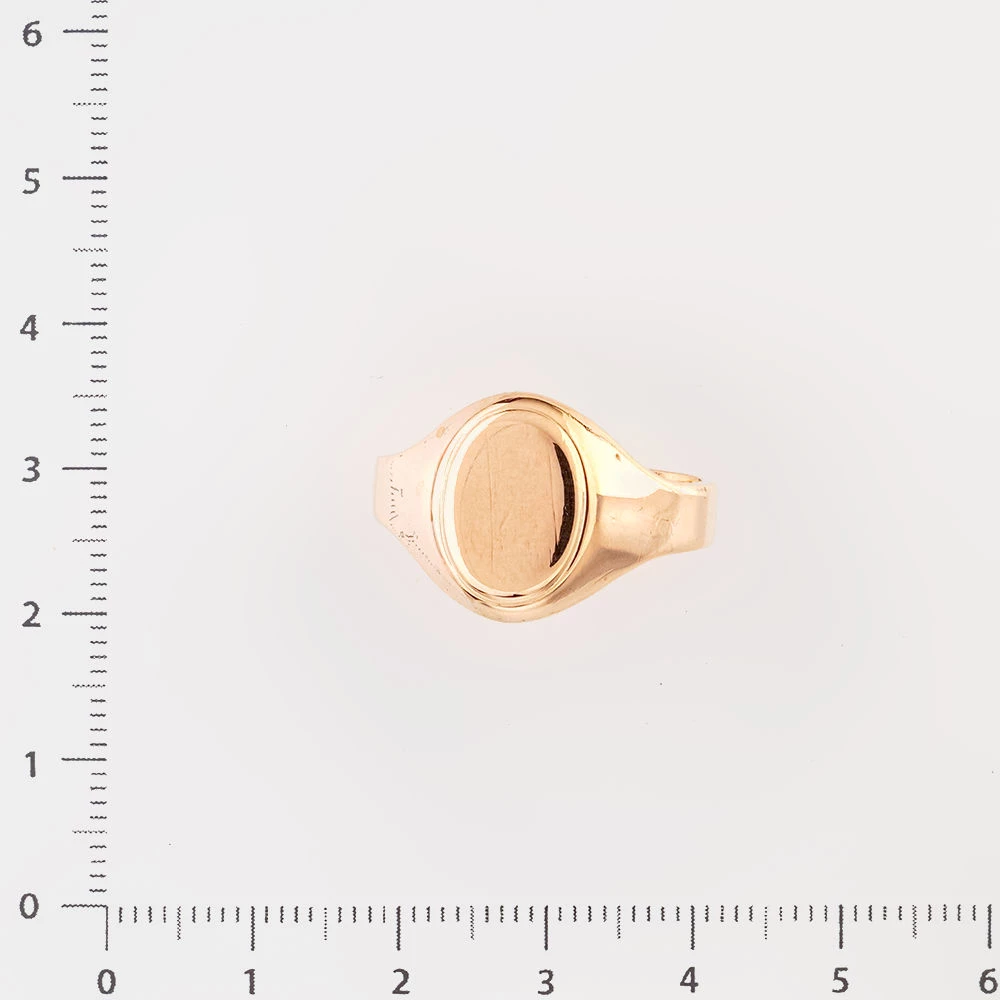 Кольцо из красного золота 583 пробы