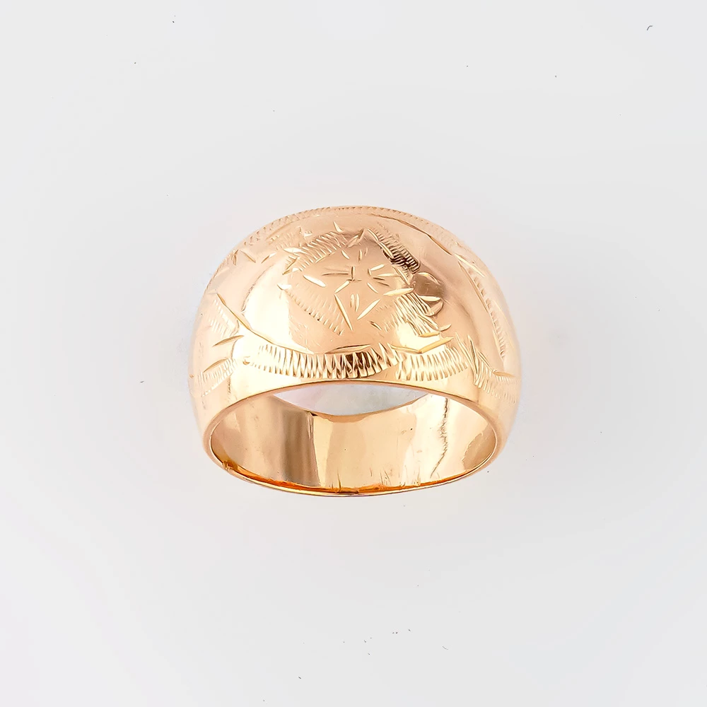 Кольцо из красного золота 583 пробы