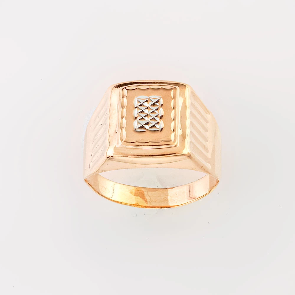 Кольцо из красного золота 585 пробы