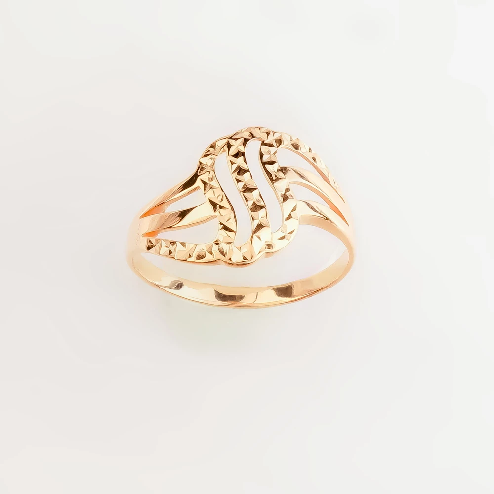 Кольцо из красного золота 585 пробы