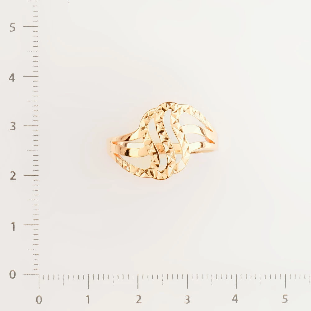 Кольцо из красного золота 585 пробы