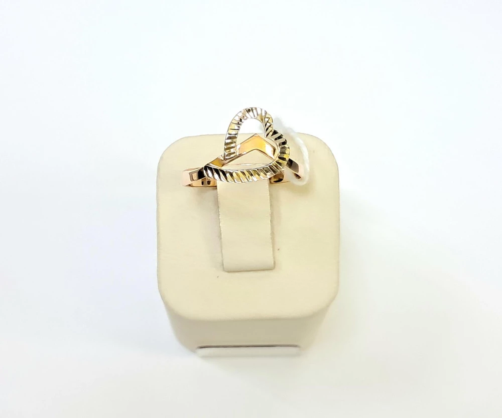 Кольцо из красного золота 585 пробы