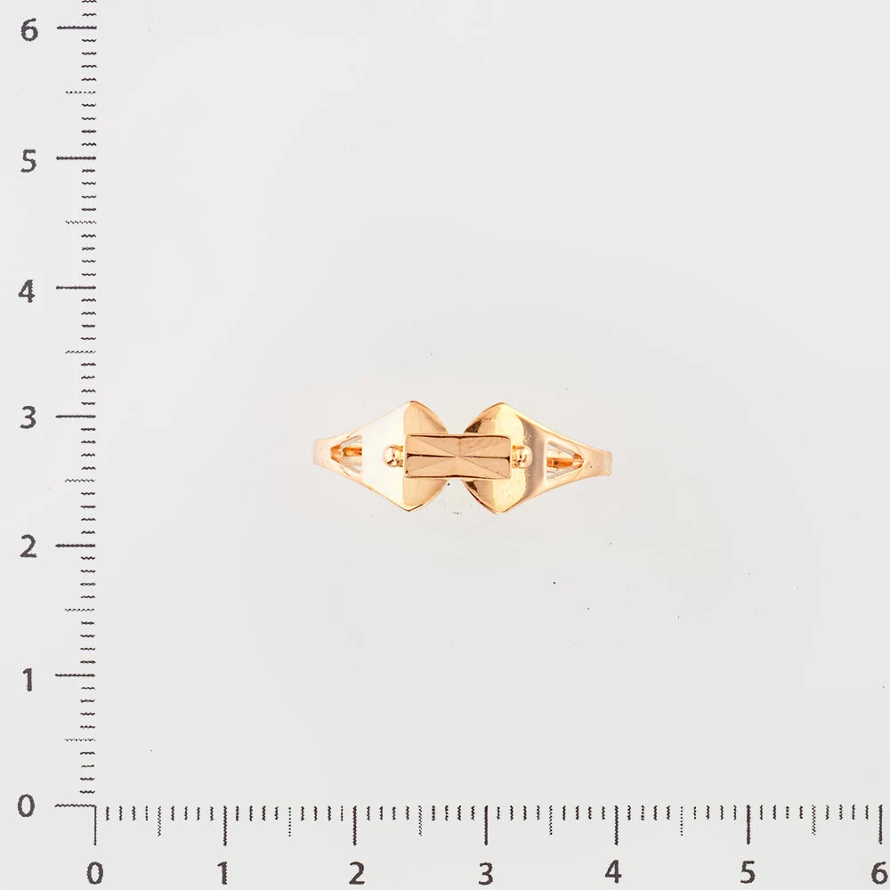 Кольцо из красного золота 585 пробы