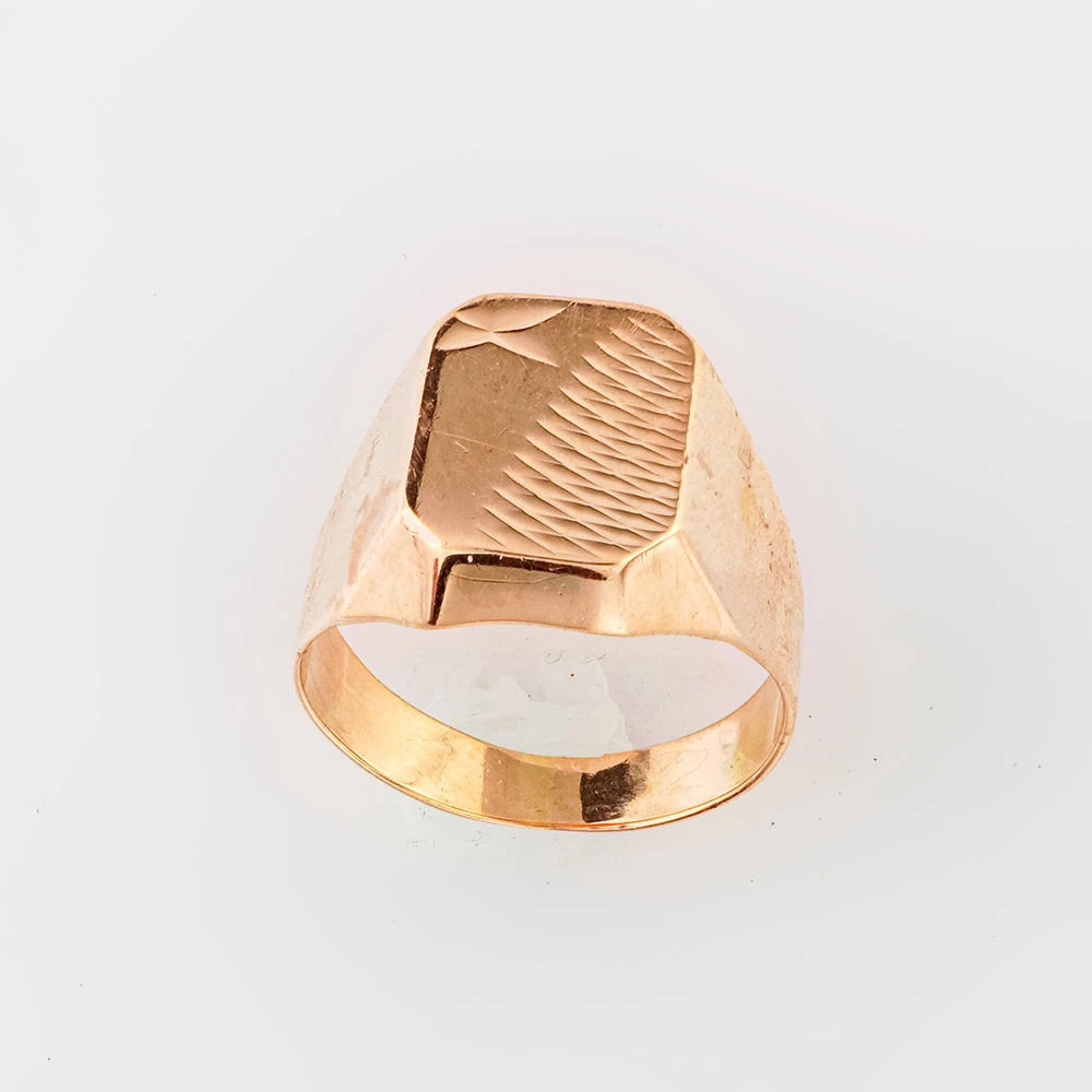 Кольцо из красного золота 583 пробы